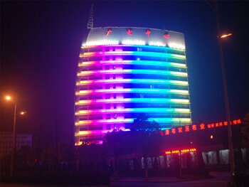 DMX led wall washer lights for building facade lighting