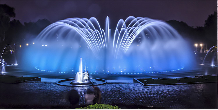 led fountain lamp