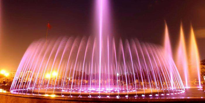 underwater fountain lights