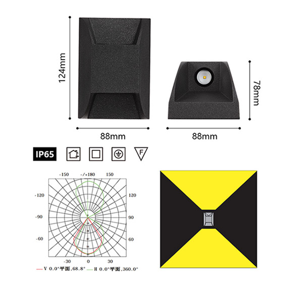 DWL06-06 led wall lamp