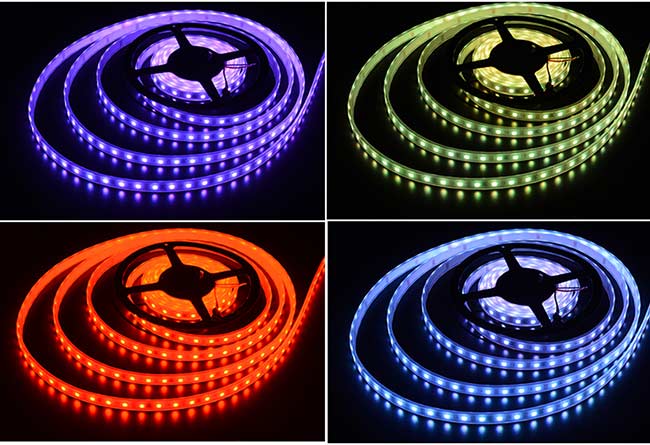 RGB / RGBW Changing led strip lights