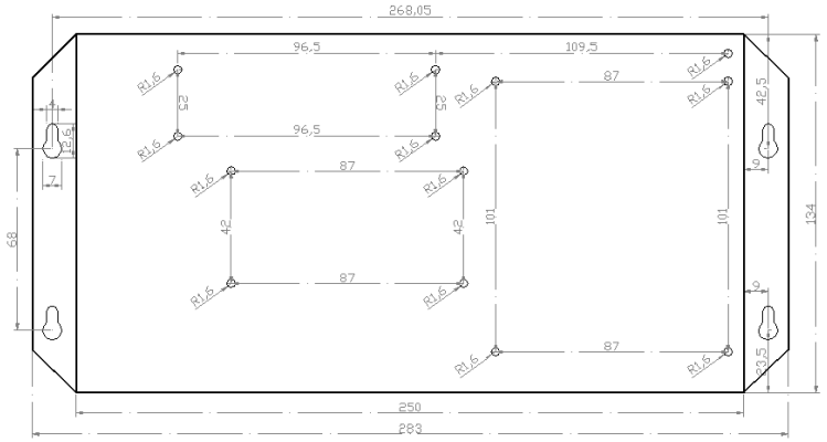 MR-3F23S Top View