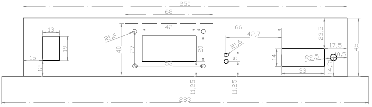 MR-3F23S Front View