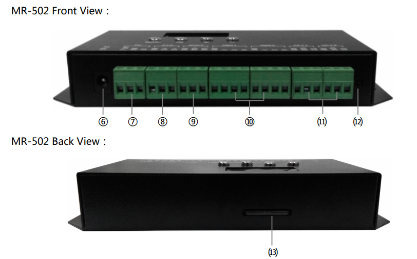 MR-502 lights controller